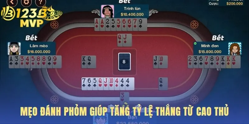 Phỏm | Hướng Dẫn Luật Chơi Tá Lả Và Chơi Online Tại 123B 4 Mẹo đánh Phỏm ứng dụng chiến thuật thông minh để làm chủ ván bài